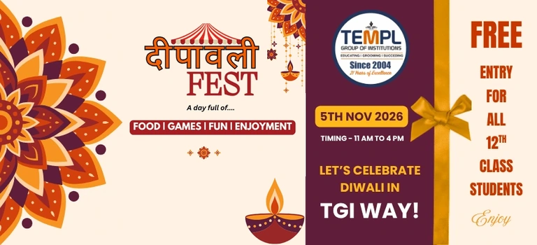 TEMPL Diwali Fest Mobile Banner
